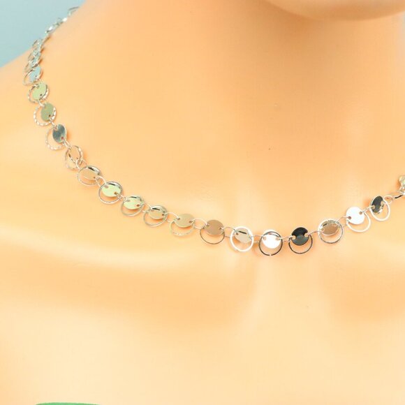 Delicate & Contemporary Necklace Chain, A Lovely Choice for Women, EVCH1855 - Picture 4 of 10